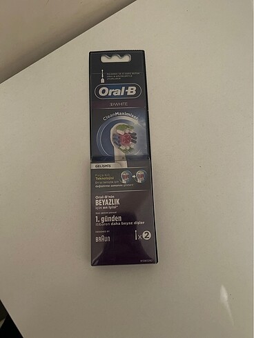 Oral B pro white şarjlı diş fırçası 2Li