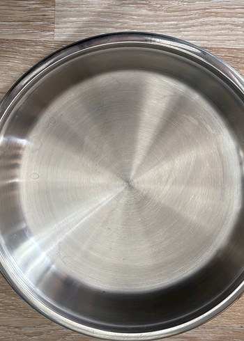 Çelik tencere 2 adet sığ - Görsel 2