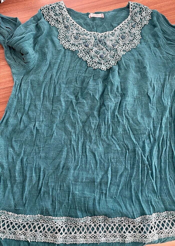 Şile bezi bluz - Görsel 3