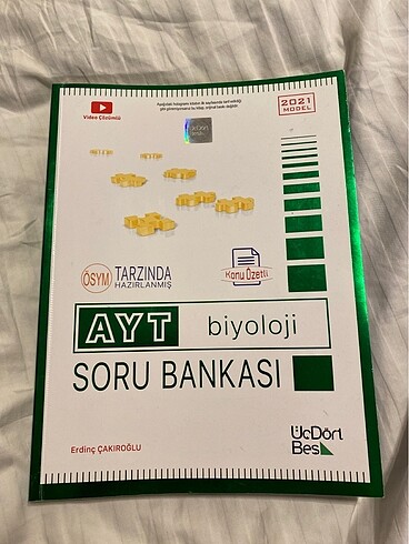 345 Yayınları Ayt Biyoloji Soru Bankası