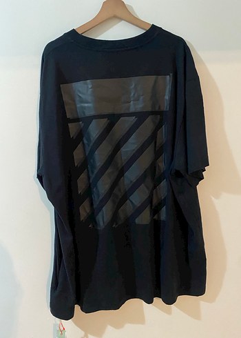 Off-White Siyah Erkek Tişört XL - Görsel 4
