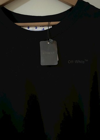 Off-White Siyah Erkek Tişört XL - Görsel 6