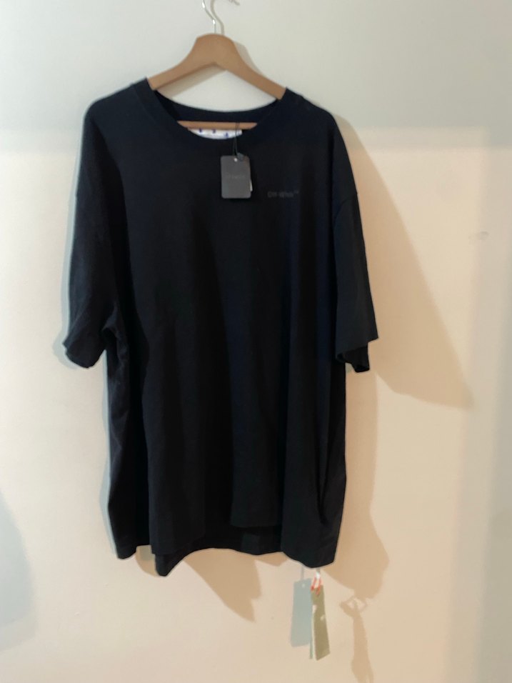 Off-White Siyah Erkek Tişört XL - Görsel 2