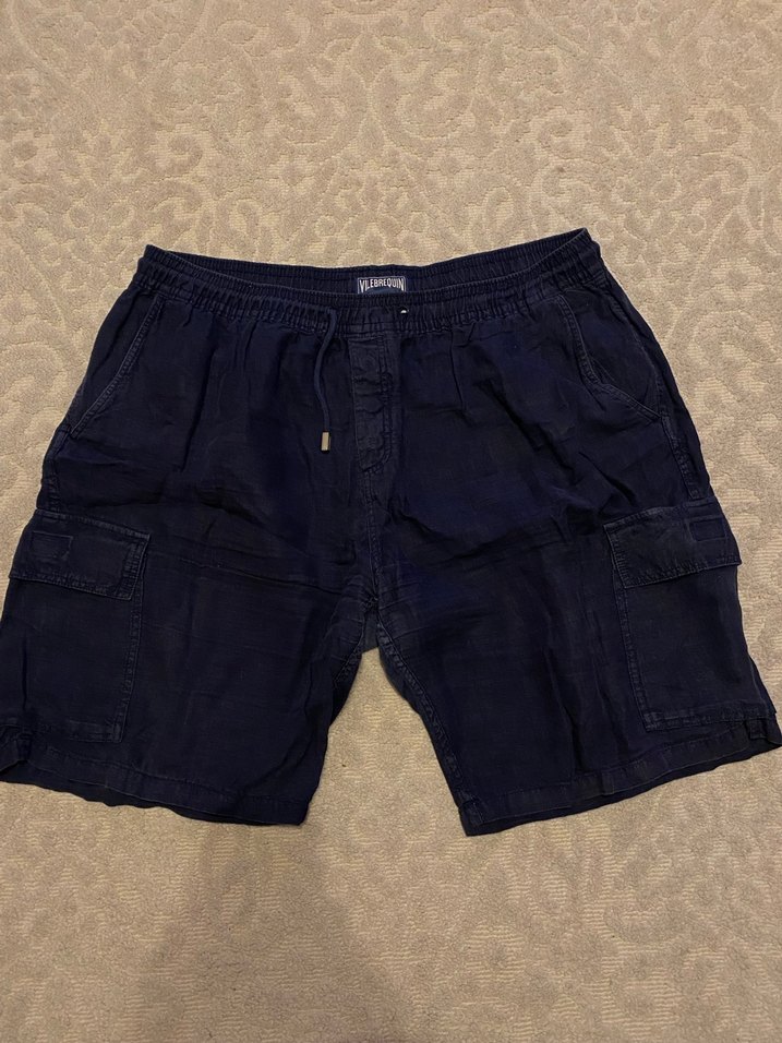 Lacivert Erkek Şort - Görsel 3