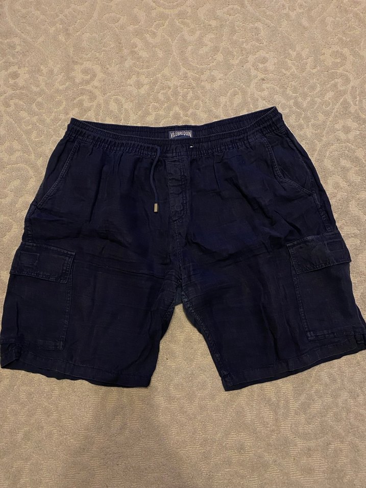 Lacivert Erkek Şort - Görsel 2