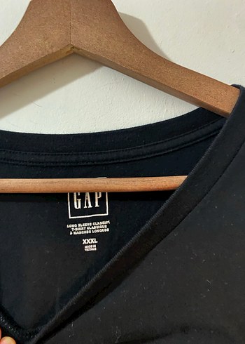 Gap Siyah erkek uzun kollu tişört 3xl - Görsel 4