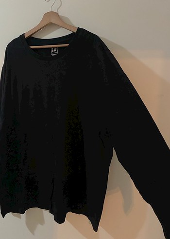 Gap Siyah erkek uzun kollu tişört 3xl - Görsel 2