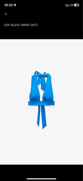 zara bikini üst