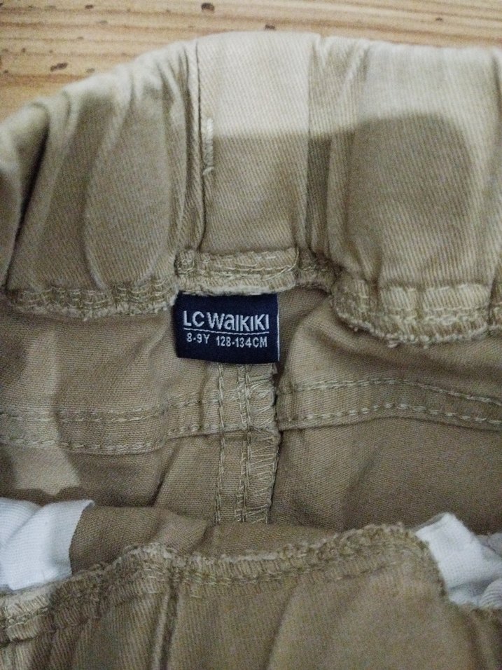 Bej Bol Kesim Erkek Çocuk Pantolonu - Görsel 4