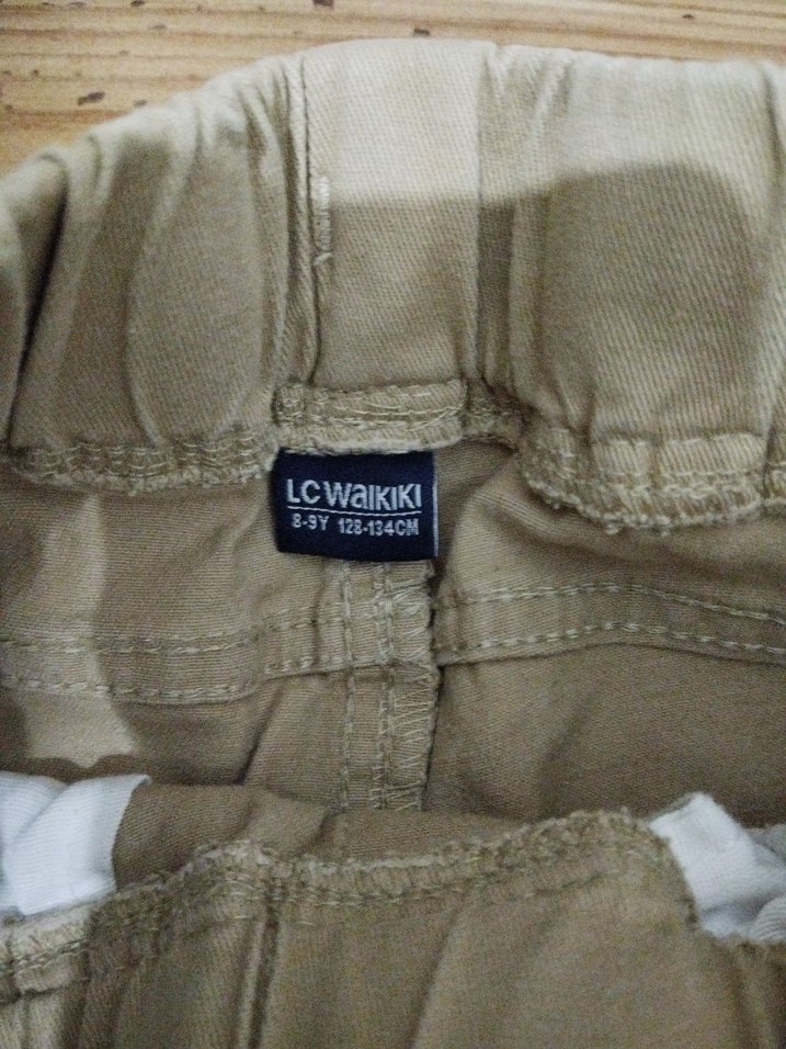 Bej Bol Kesim Erkek Çocuk Pantolonu - Görsel 5