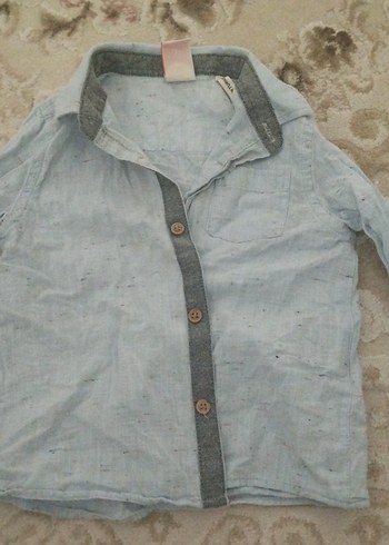 Bej Düğmeli Erkek Çocuk Pantolonu - Görsel 6