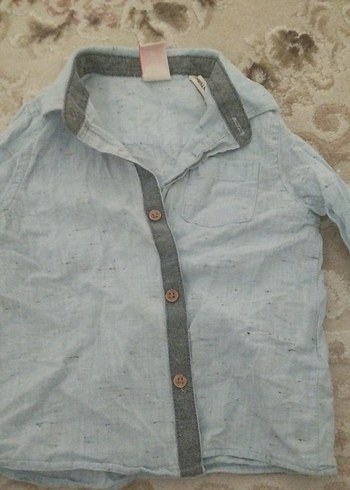 Bej Düğmeli Erkek Çocuk Pantolonu - Görsel 5