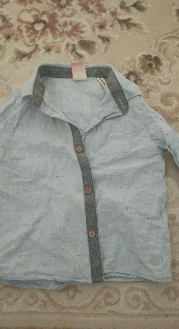 Bej Düğmeli Erkek Çocuk Pantolonu - Görsel 5