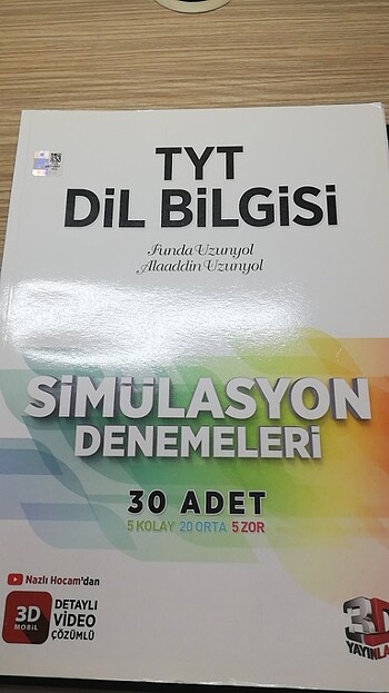  Beden 3d ayt dil bilgisi deneme