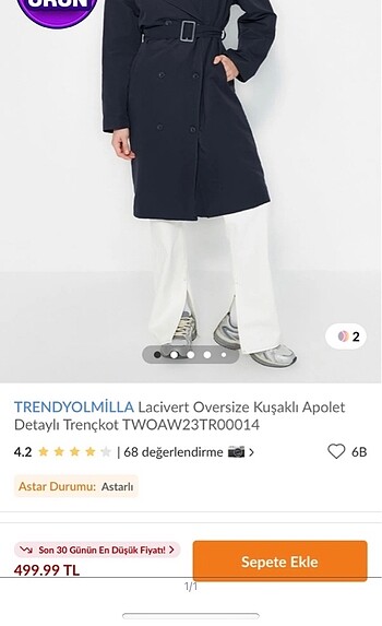 Trendyol & Milla treçkot