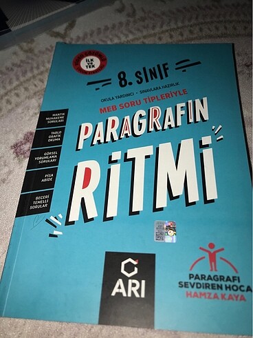 8. Sınıf Paragrafın Ritmi Arı Yayıncılık