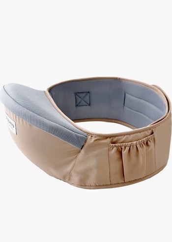 Bej Bebek Taşıma Slingi - Görsel 6