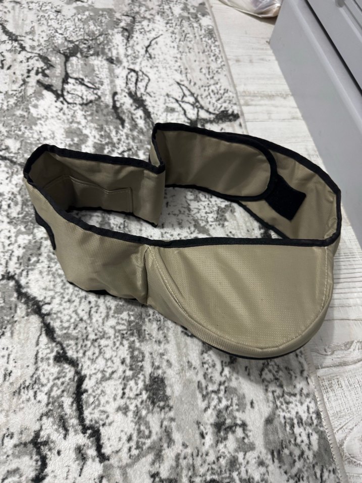 Bej Bebek Taşıma Slingi - Görsel 2