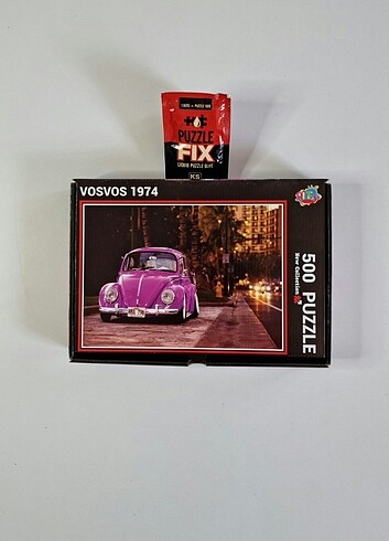 Puzzle + puzzle yapıştırıcı 500 parça 