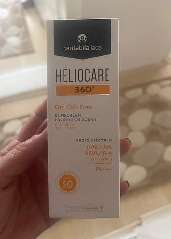 Heliocare 360° SPF 50 Yağsız Güneş Koruyucu Jel