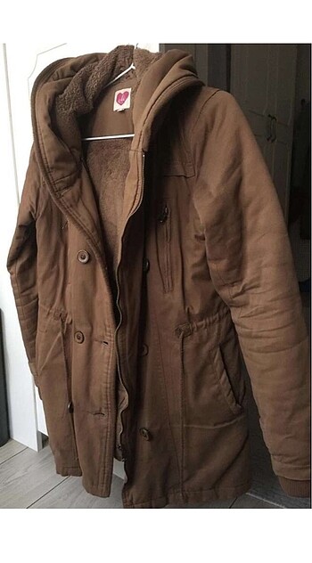 Koton taba parka kaban 36-38 beden