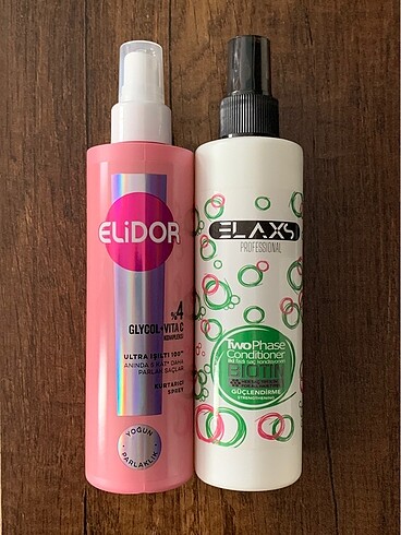 Elidor Glycol vita c sıvı saç kremi + Elaxs