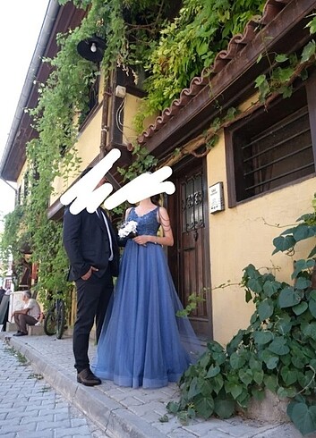 38 Beden Mavi nişanlık