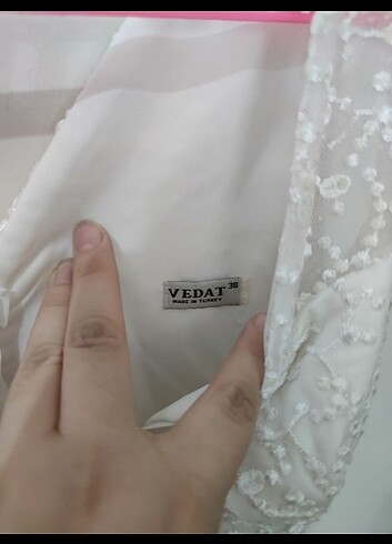 38 Beden Nikah söz elbisesi bir defa giyildi