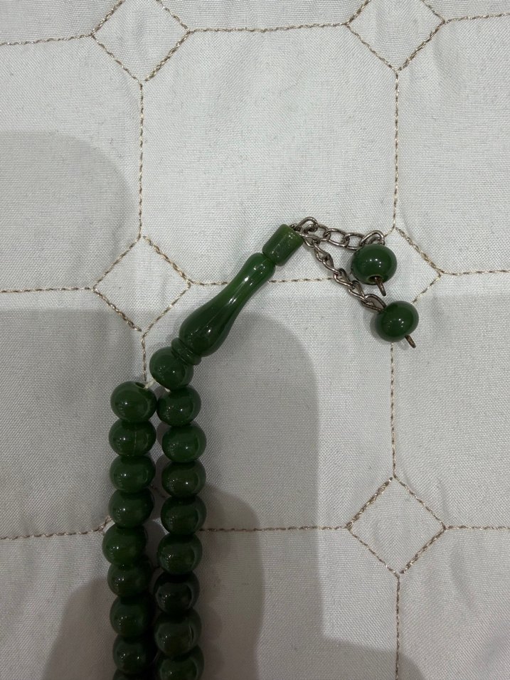 Koyu Yeşil tesbih - Görsel 3