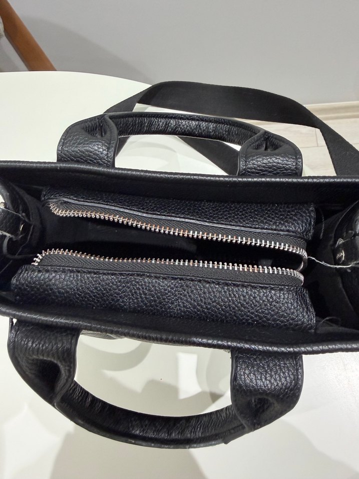 Mini siyah çanta - Görsel 2