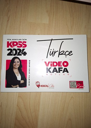 KPSS Öznur Saat Yıldırım Türkçe Video Ders Notu
