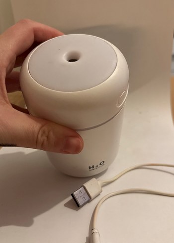 Beyaz USB H2O Nemlendirici ve Hava Temizleyici - Görsel 2