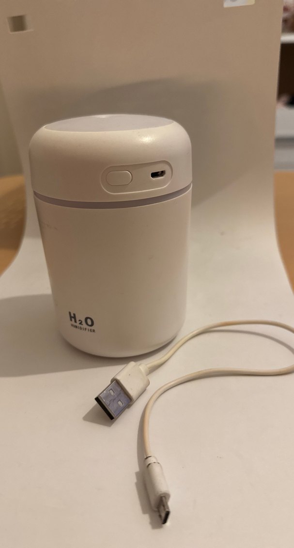 Beyaz USB H2O Nemlendirici ve Hava Temizleyici - Görsel 3