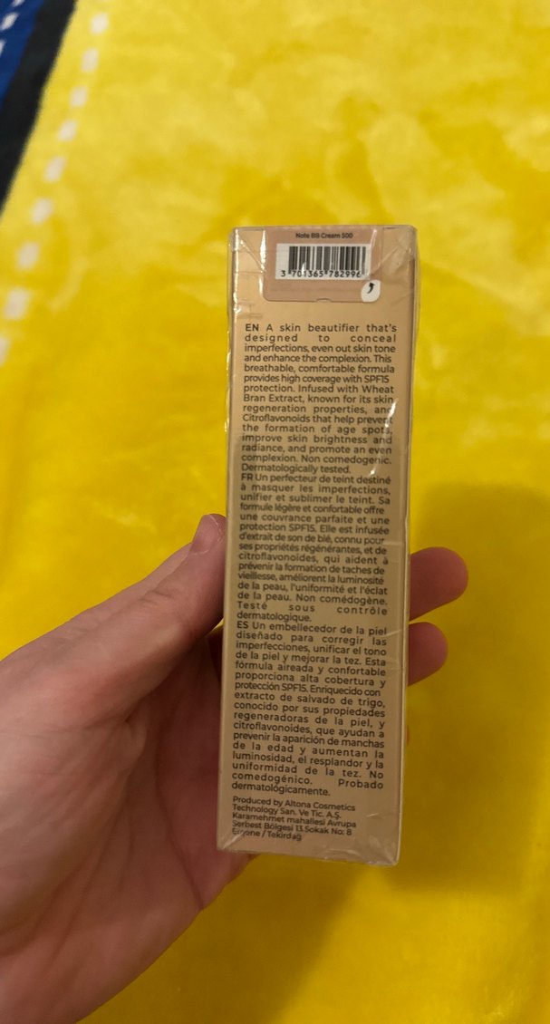 Note BB Krem SPF15 Bej Parlak - Görsel 4