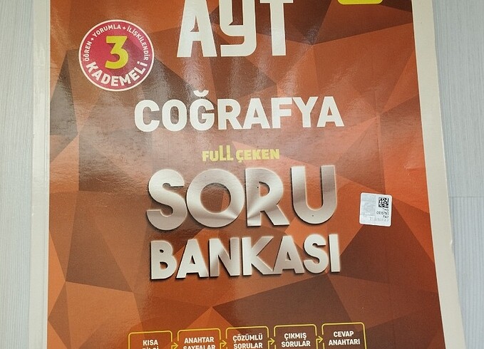 SINAV YAYINLARI COĞRAFYA AYT SORU BANKASI 