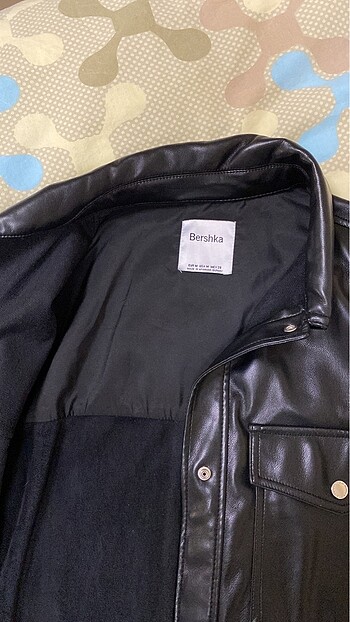 Bershka BERSHKA DERİ GÖMLEK CEKET