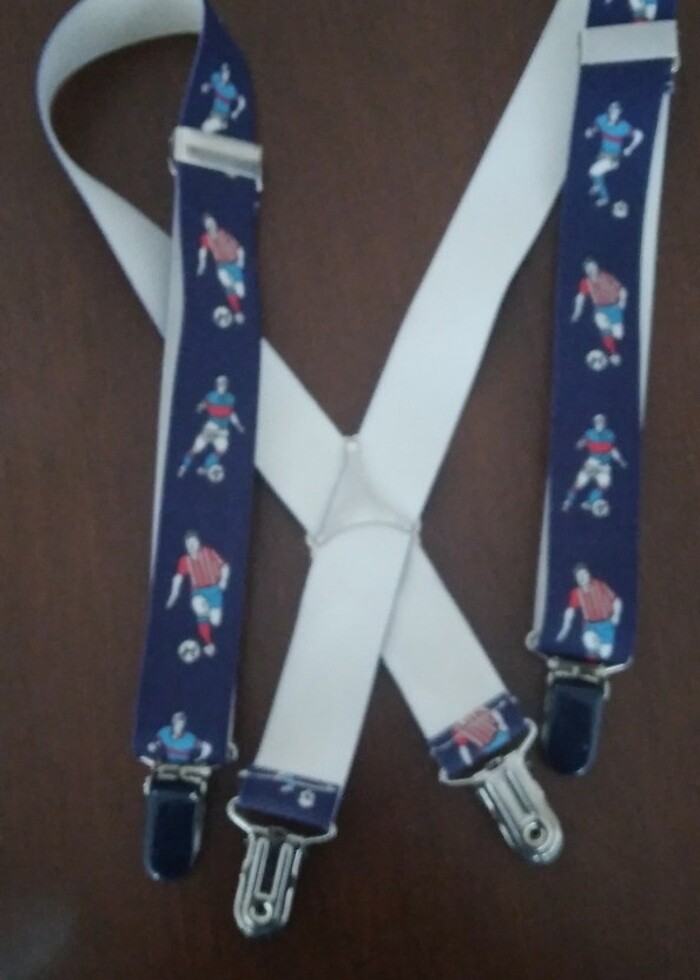 Kucuk ccuk pantolon askisi  lacivert - Görsel 2