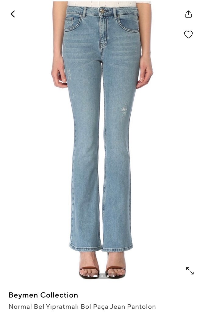 Kadın Flare Jean - Görsel 5