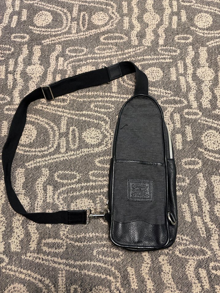 Gri Spor Stil erkek çantası - Görsel 2