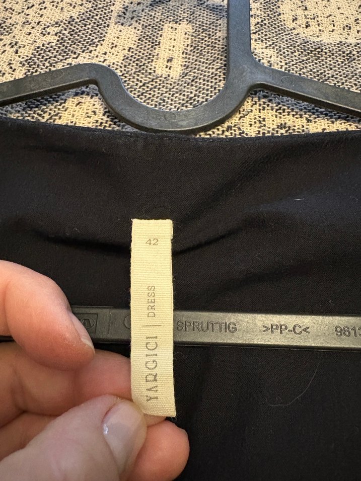 #Yargıcıelbise#yargıcı Uzun Kollu Bohem V Yaka Elbise - Görsel 4