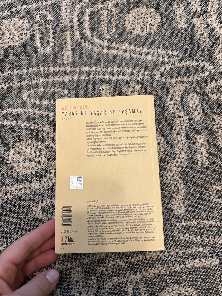 #kitap#Yaşar Ne Yaşar NeYaşamaz - #Aziz Nesin - Görsel 2