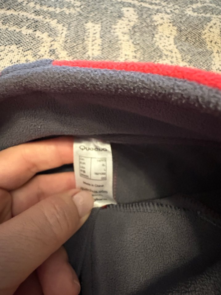 Kırmızı Fermuarlı Erkek Polar Sweatshirt - Görsel 4