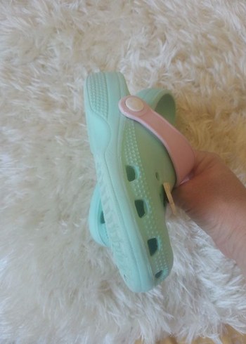 Diğer Kız Çocuk Turkuaz Pastel Terlik/sandalet