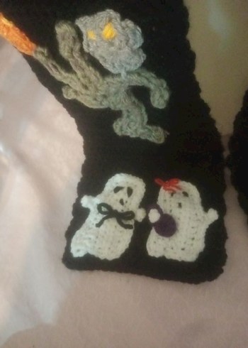 Hayaletler date e çıkıyor! scarf - Görsel 5