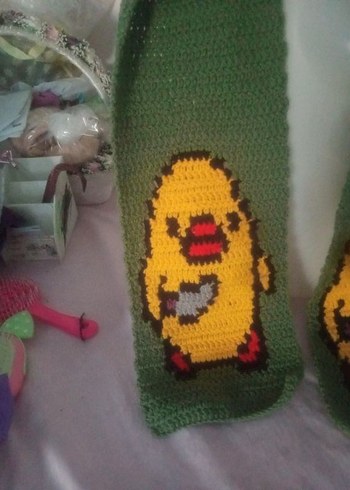 Psikopat killer civciv triko scarf - Görsel 4