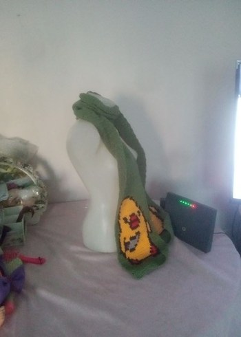 Psikopat killer civciv triko scarf - Görsel 5