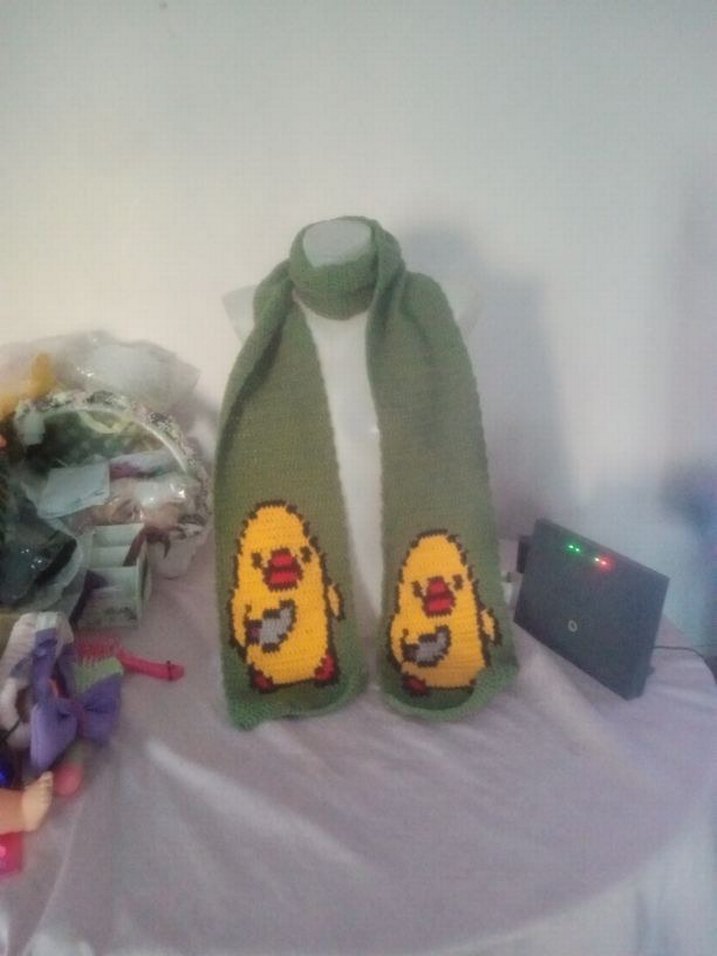 Psikopat killer civciv triko scarf - Görsel 2