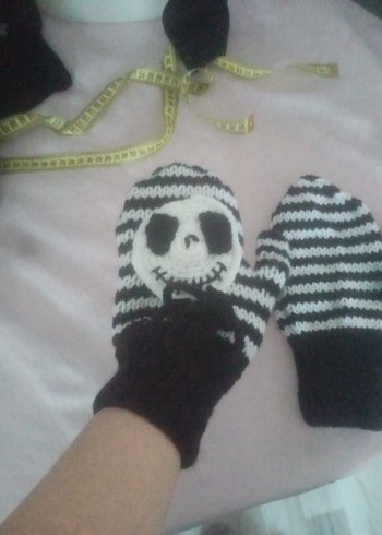 Jack Skellington eldiven - Görsel 5