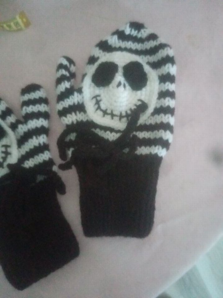 Jack Skellington eldiven - Görsel 3