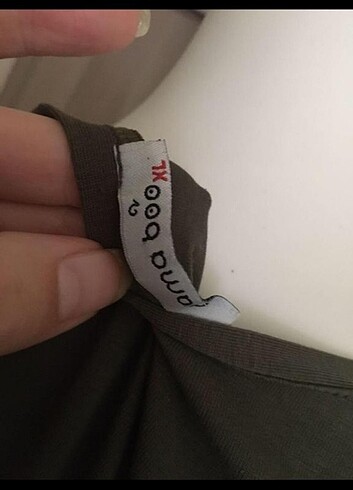 xl Beden Haki hamile tişört